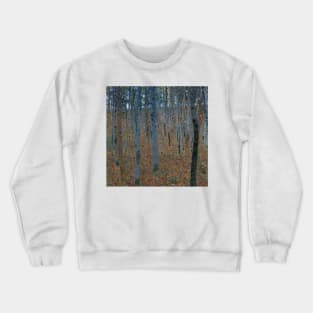 Beech Grove I by Gustav Klimt Crewneck Sweatshirt